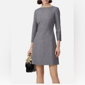 Theory 3/4 Sleeve Wool Sheath Dress. Size 2